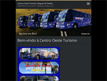 Tablet Screenshot of centrooesteturismo.com